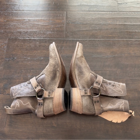 Bed Stu Canada Leather Ankle Booties Size 9 Women - Picture 9 of 13